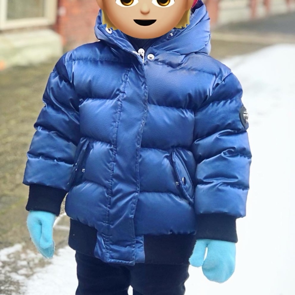 Kids unisex Woodpecker winter jacket